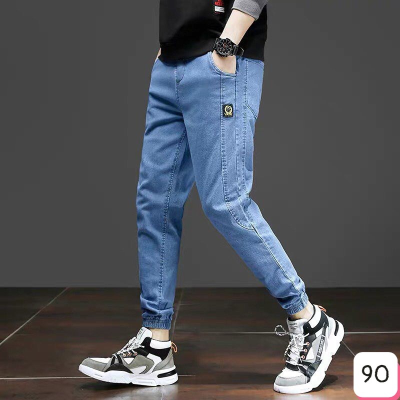 Quần jean nam 💝Freeship💝 Quần Bò Nam Cao Cấp Ống Ôm Co Giãn 4 Chiều HU28 | BigBuy360 - bigbuy360.vn