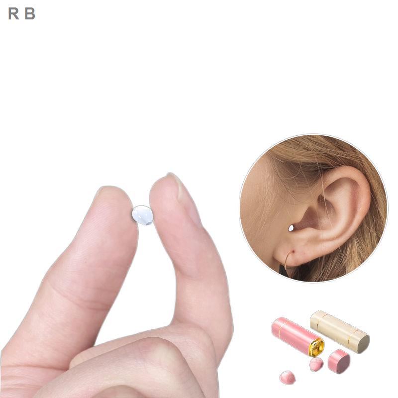 Tai nghe bluetooth không dây mini thiết kế nhét tai siêu nhỏ dài siêu mỏng thông dụng cho Apple Android