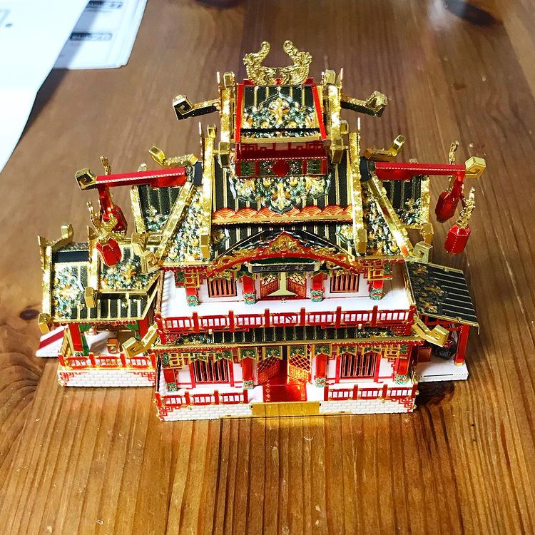 Mô Hình 3D Kim Loại Piececool Phong Mãn Lầu