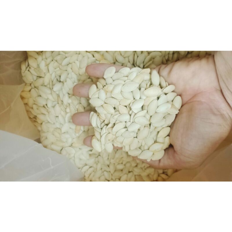 Hạt bí rang Hùng Kí đều đẹp không lép hũ 500gr