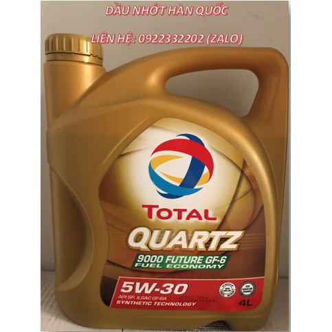 NHỚT CAO CẤP TOTAL QUARTZ 9000 SP 5W/30