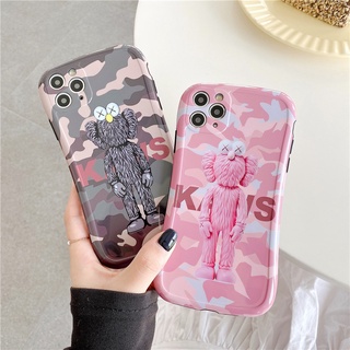 Kaws sesame street ốp lưng iphone7/8 plus iphone xr xs max se 2020 soft cover slim waist iphone11 pro max shockproof case