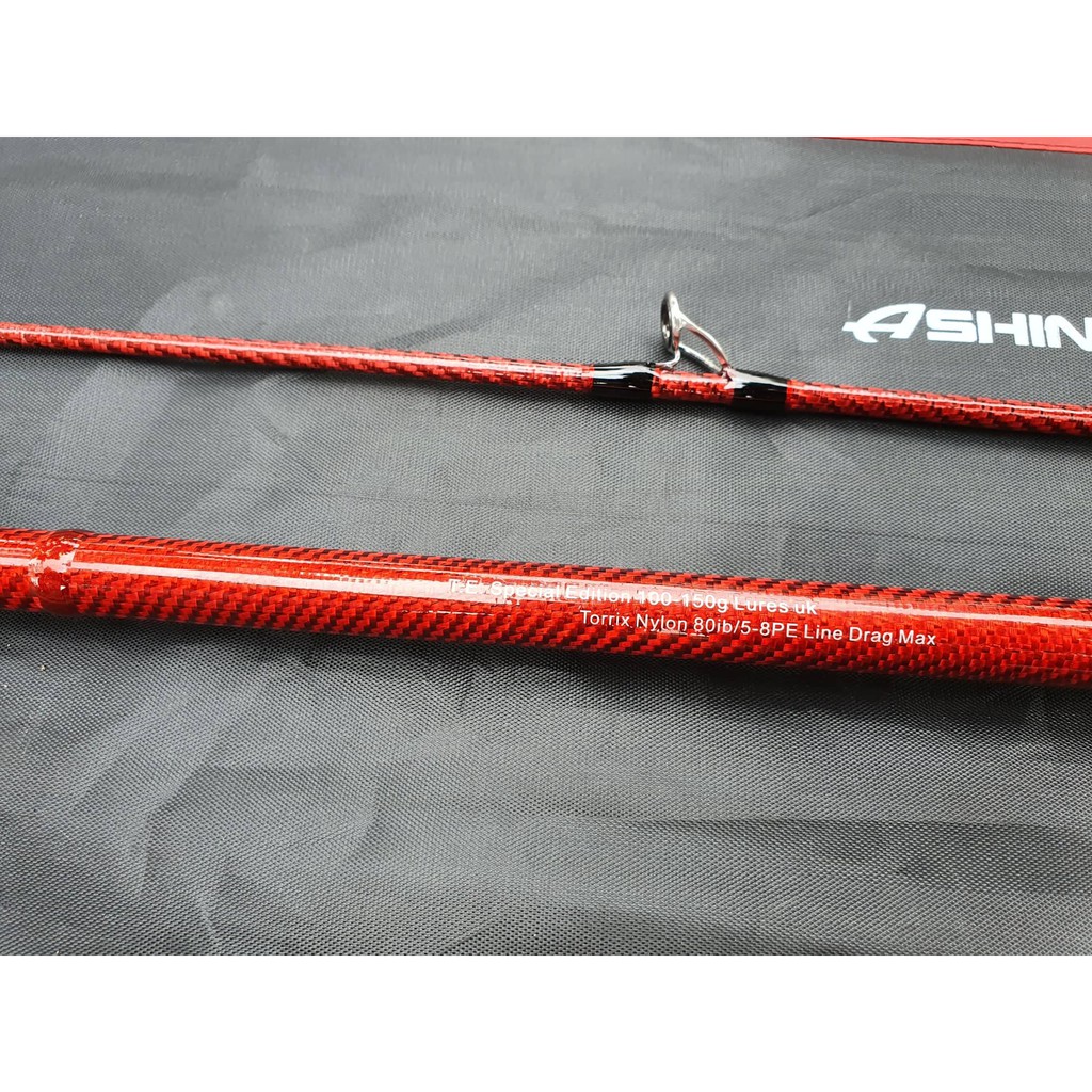 [SIÊU BẠO LỰC] Cần câu ASHINO STRONG RED khoen Fuji size 3m15 chuyên săn hàng khủng-ĐỒ CÂU CHỢ LỚN SÀI GÒN