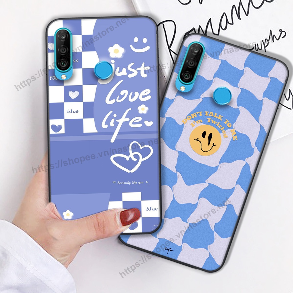 Ốp lưng Huawei Nova 4e / P30 Lite trái tim hình gấu cute cá tính, giá rẻ, cực bền