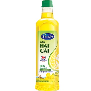 Dầu ăn Simply Hạt cải 1L