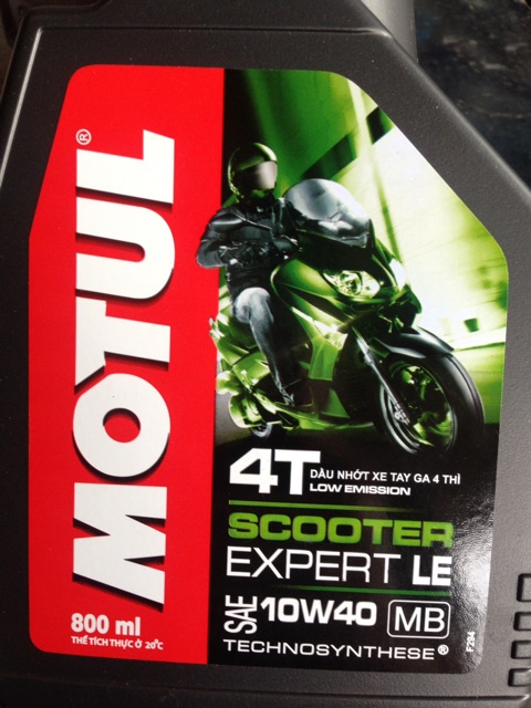 Dầu nhớt MoTul scooter EXPERT LE 10w40 SL chuyên dùng cho xe tay ga