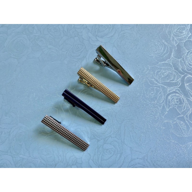 Kẹp cà vạt nam ngắn 4cm cao cấp