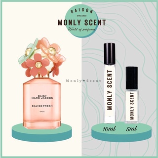 ✦ nước hoa nữ dùng thử marc jacobs daisy eau so fresh daze edt - 𝐌𝐨𝐧𝐥𝐲_𝐬𝐜𝐞𝐧𝐭™ ✦