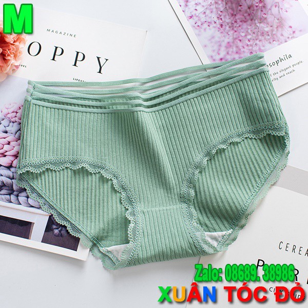 SỈ ZALO RẺ HƠN NHIỀU_ Quần Lót Tăm 10 Màu Viền Ren Mới M054 Size M | BigBuy360 - bigbuy360.vn