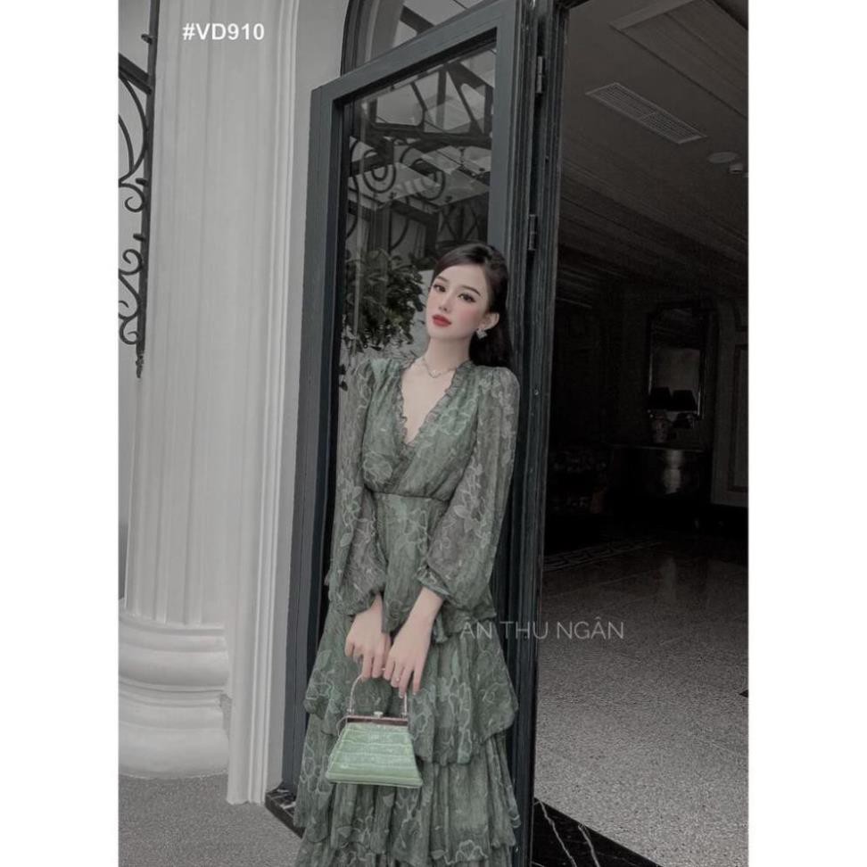 💝 FREESHIP 💝 Đầm Dự Tiệc Đầm maxi nhiều tầng họa tiết hoa đi biển siêu sang chảnh -VD910 [Mẫu Mới Hè 2021] | BigBuy360 - bigbuy360.vn