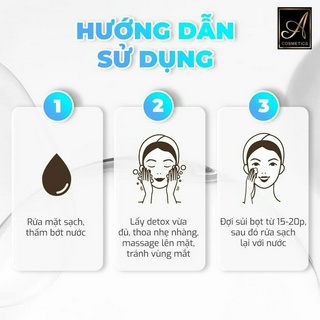 Mặt Nạ Thải Độc Detox Bọt Biển Acosmetics 50gr