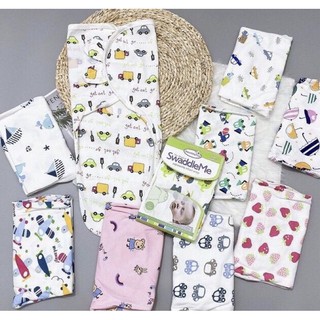 [Ảnh thật].Ủ Kén Swaddle Me Summer sơ sinh/0-4 tháng