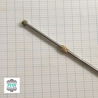 Cần inox tưới cây, phun thuốc dài 60cm - Kéo dài tối đa 120cm, Đầu Đồng hoặc Inoc