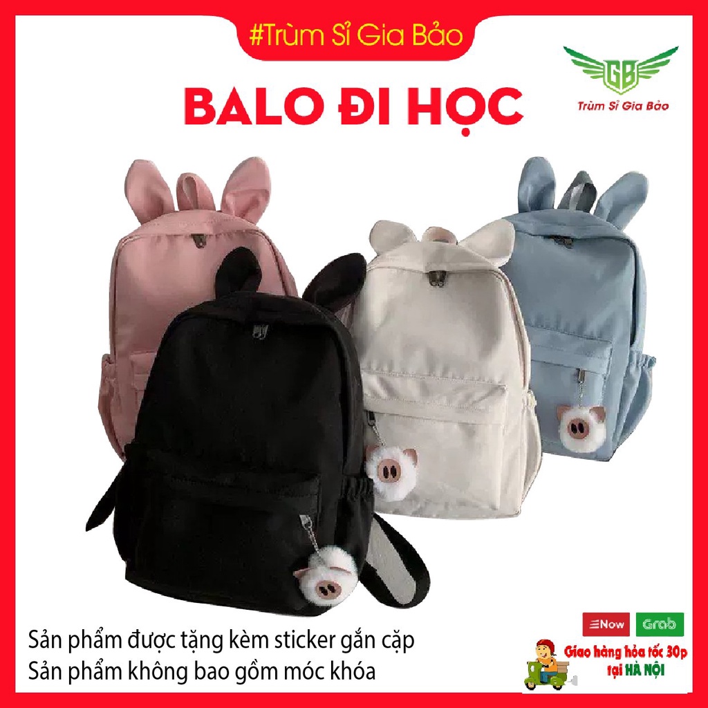 Balo nữ đi học ulzzang thời trang Hàn Quốc , túi xách đẹp hàng cao cấp , cặp sách dễ thương cho học sinh , sinh viên