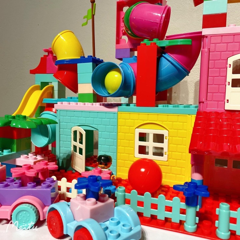 Đồ chơi lắp ráp tương thích size Lego Duplo cho bé sáng tạo phát triển trí tuệ