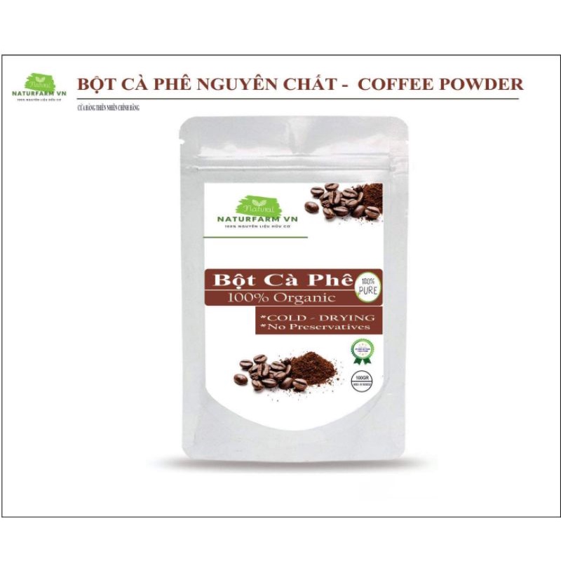 [ 300GR ] Bột cà phê nguyên chất đắp mặt - dưỡng da - tẩy da chết Handmade