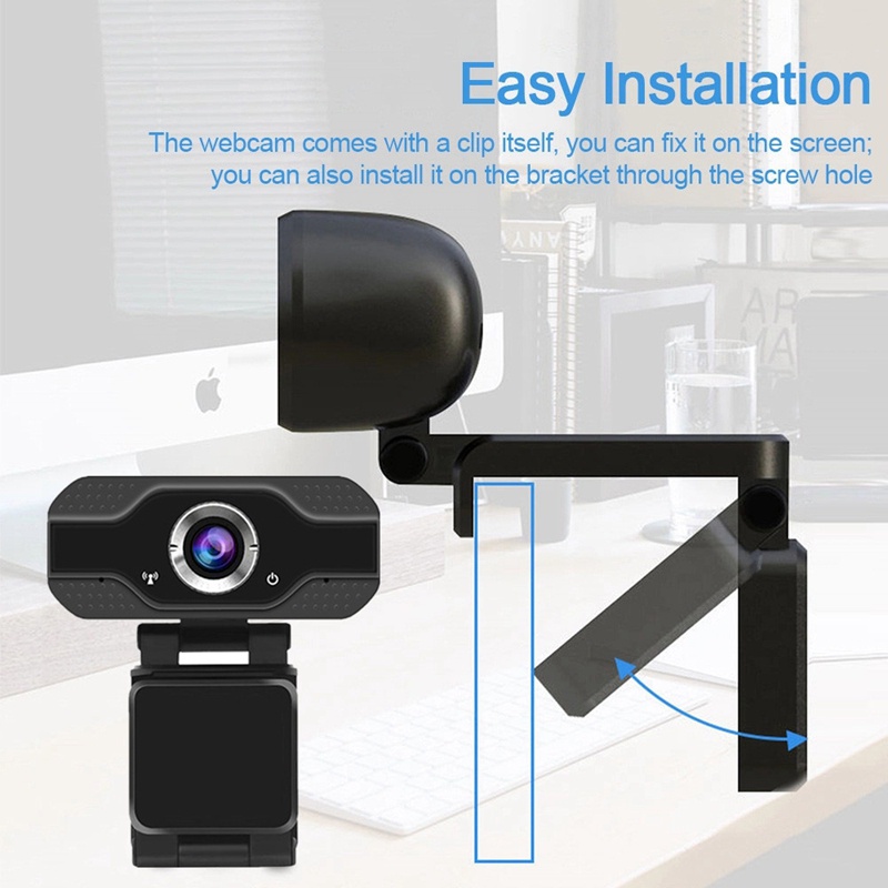 Webcam W9 1080p Cổng Usb Giảm Tiếng Ồn Có Thể Xoay Vòng Cho Máy Tính | BigBuy360 - bigbuy360.vn
