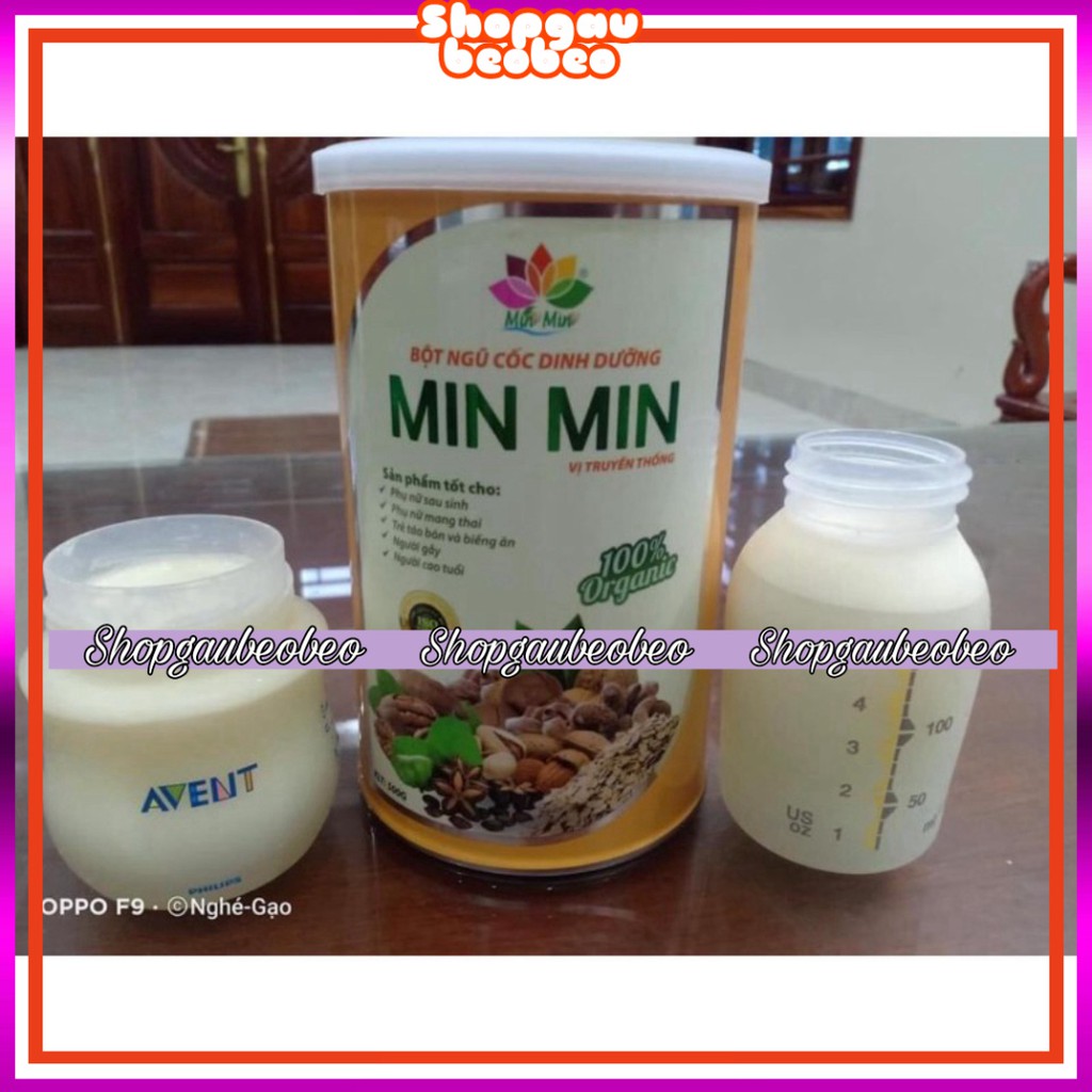 Ngũ Cốc Min Min Lợi sữa - Ngũ Cốc Lợi sữa Min Min (500Gram-1kg) 29 loại hạt 30 loại hạt tặng kèm sữa