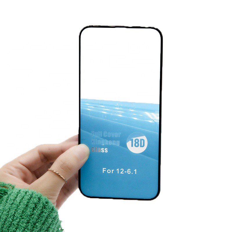 Kính cường lực KingKong 18D cho ip Full Màn 6plus/7plus/8/8plus/x/xs/xs max/11/12/13/14 pro/1 / ip12/13/14promax
