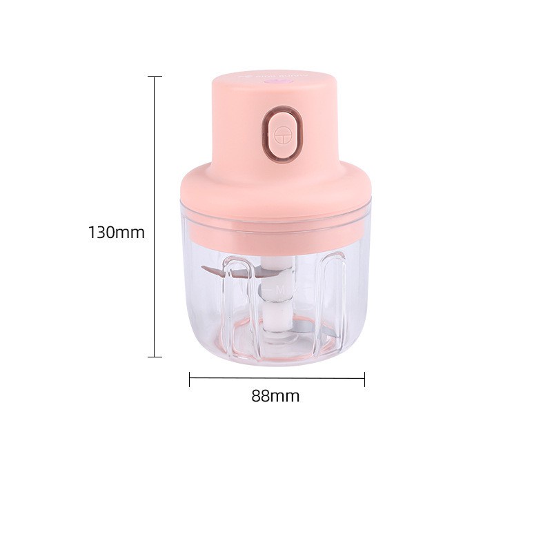 [HCM - SIÊU RẺ] Máy Xay Cháo - Máy Xay Tỏi Ớt Mini Cầm Tay Cổng Sạc Usb 250ml