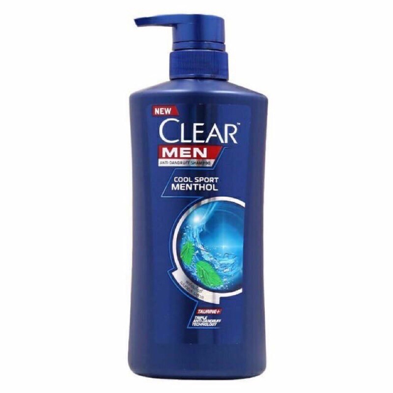 Dầu Gội Clear Men Bạc Hà 450ml Thái Lan