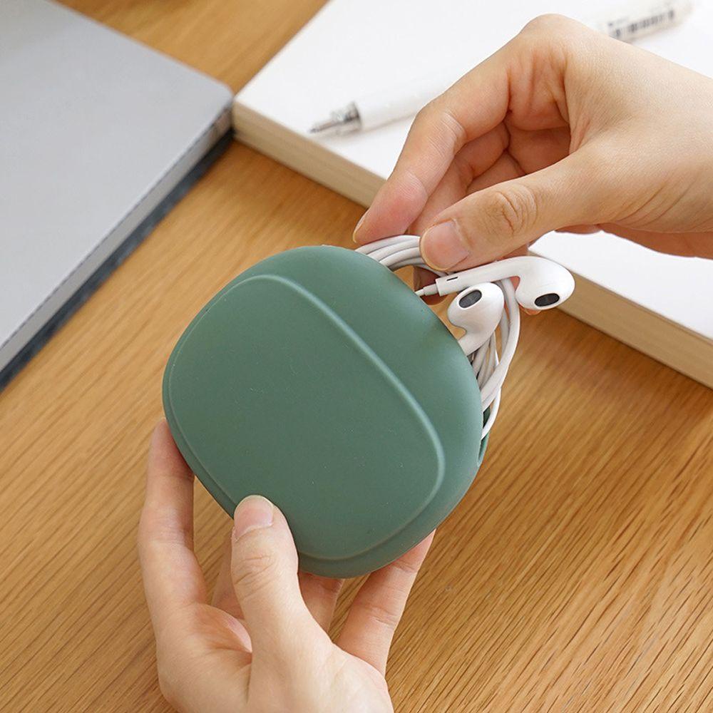 Túi Đựng Tai Nghe / Thẻ Tín Dụng / Dây Cáp Bằng Silicon Dễ Thương Tiện Dụng