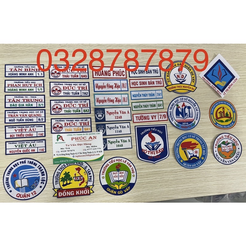 LOGO ủi chất lượng cao