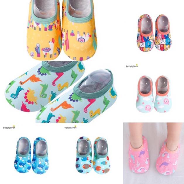 Minchun123:Giày vải chống trượt, lót lông tập đi cho bé