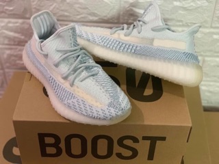 (Video cận cảnh) Giày thể thao Sneaker V2 350 Cloud white