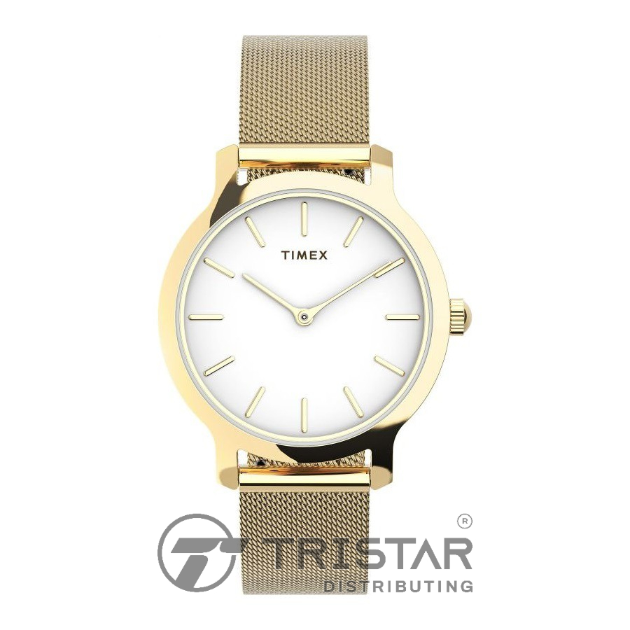 Đồng hồ nữ Timex Transcend 31mm - TW2U86600/TW2U86700 /TW2U86800 Dây Kim Loại - Chính Hãng