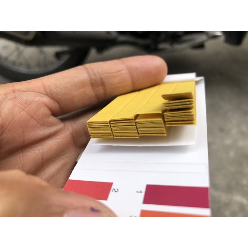 Giấy test quỳ tím pH—1tép( 80 miếng)- xài bao chuẩn✌️