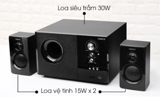 Loa vi tính 2.1 Enkor S2880 Đen