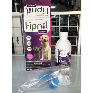 FIPNIL- spray chai xịt tiêu diệt ve, ghẻ, bọ chét, rận trên chó mèo 250ml