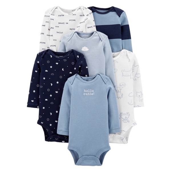 Bodysuit xuất xịn cho bé trai, bé gái tay ngắn, tay dài
