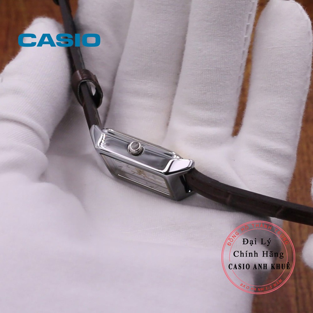 Đồng hồ nữ chính hãng Casio LTP-V007L-7E2UDF dây da