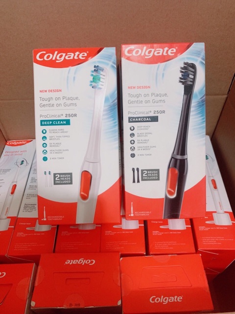 ( Úc ) Bàn chải điện 2 đầu Colgate 250R