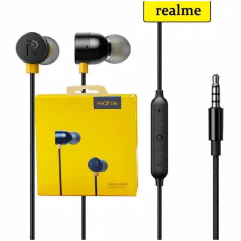 Tai Nghe Nhét Tai Có Mic Tiện Dụng Cho Realme Plus