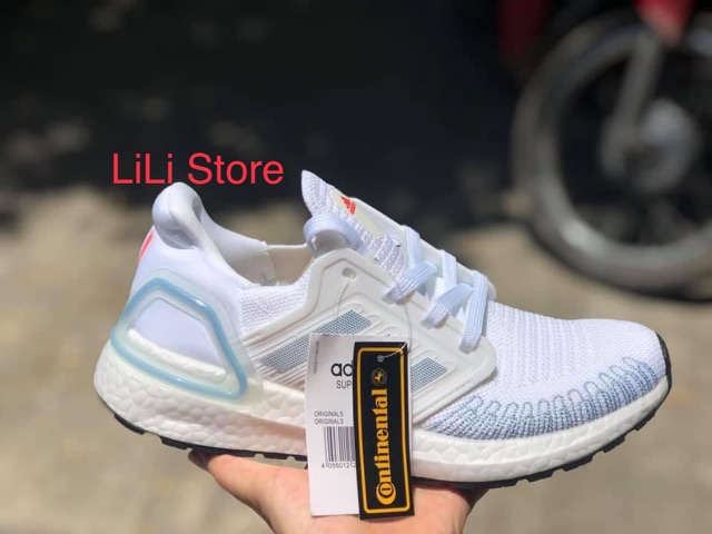 Giày thể thao Sneaker Ultra Boost 6.0 Trắng Xanh