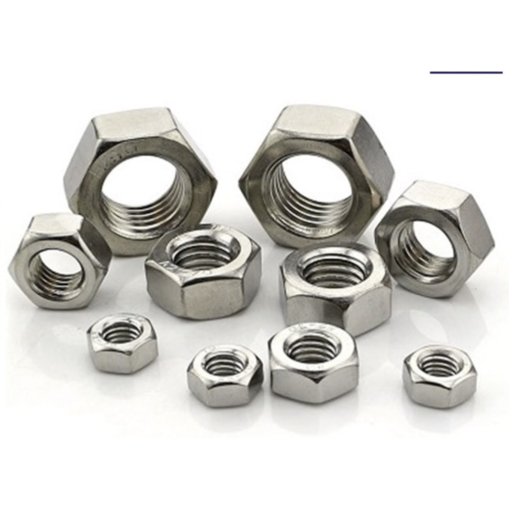 Bu lông M4  pake đầu dù thân bulong 30/ 50 con Vít bake đầu tròn thép có tán ê-cu