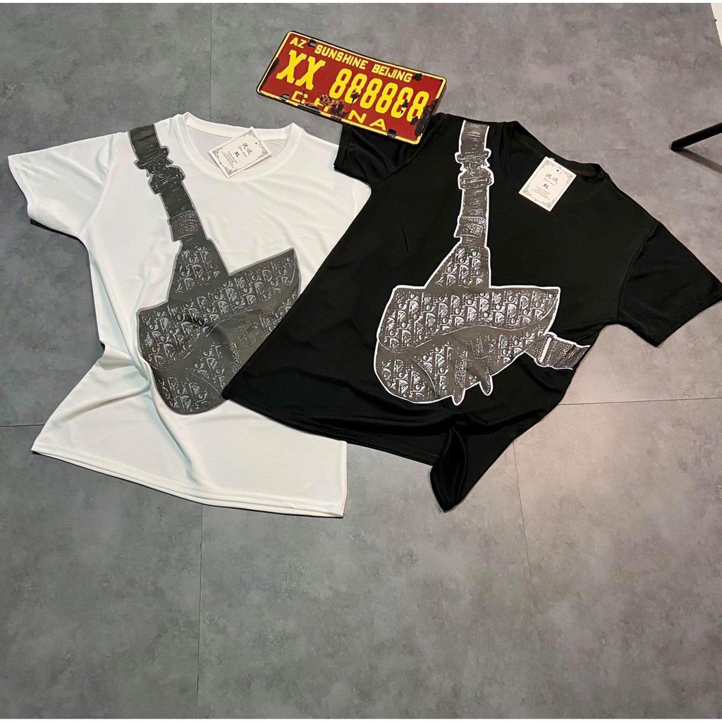 Áo Thun Nam Cổ Tròn, Áo Phông Cộc Tay Nam Hè 2021 Phối Hình Túi Đeo Chéo Chất Thun Lạnh 4C - AC67 - Shopmens | BigBuy360 - bigbuy360.vn