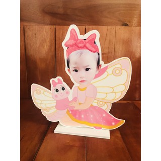 Chibi cho bé trăng trí sinh nhật