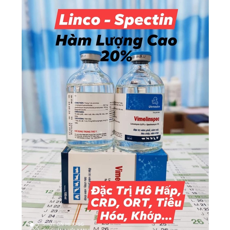 [DT] Vemedim Vimelinspec 100ml chỉ dùng trong thú y