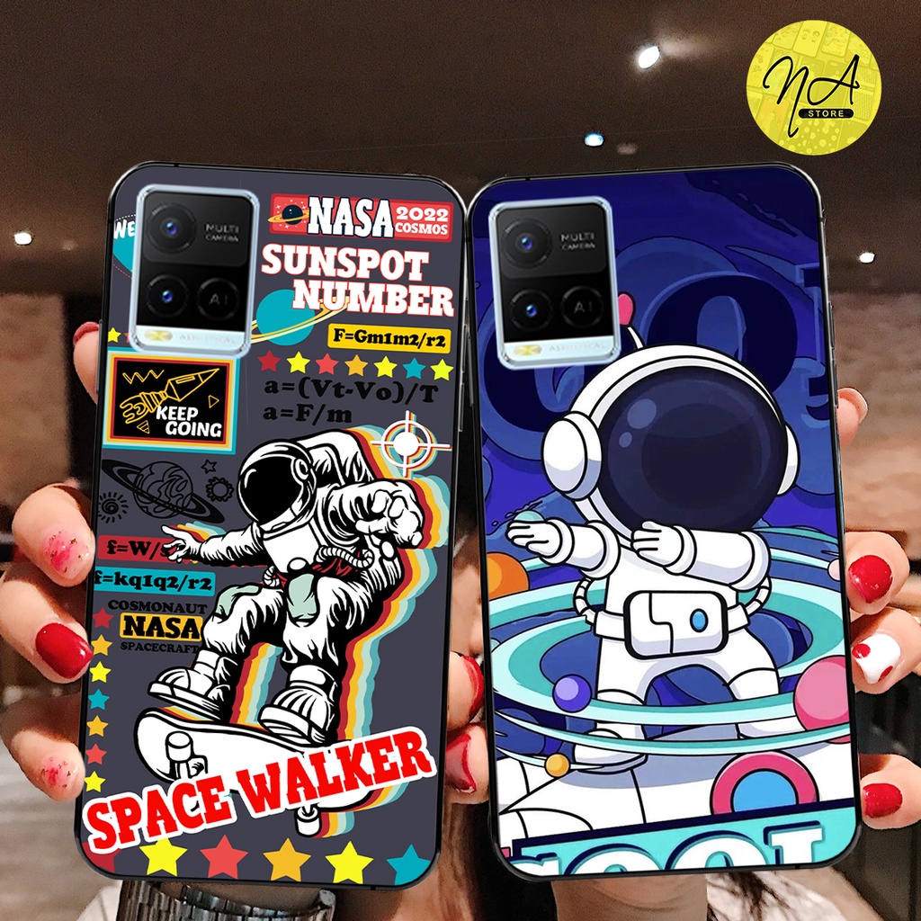 Ốp lưng điện thoại Vivo Y21 -Vivo Y21S in các mẫu phi hành gia đặc sắc đa dạng siêu độc