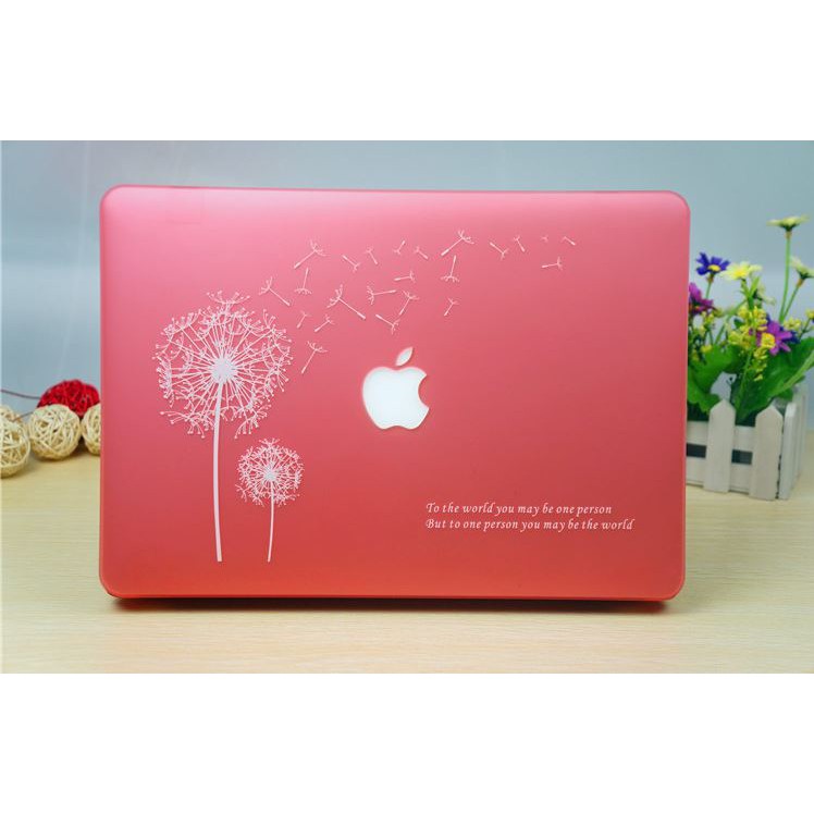 Ốp MacBook Air 13,3 inch )_Bồ công anh hồng