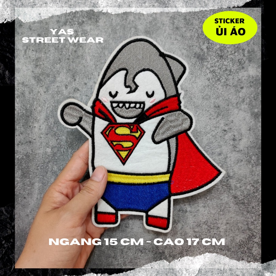 Mua Sticker vải thêu cao cấp - CÓ SẴN KEO ỦI,Patch ủi dùng làm miếng vá ...