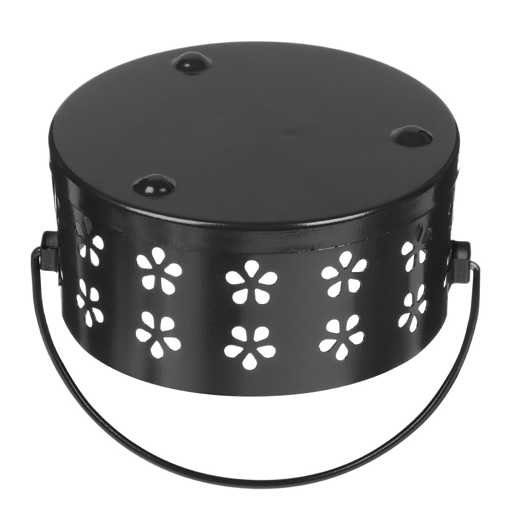 1 Đế Đốt Nhang Muỗi Hình Tròn Bằng Sắt Phong Cách Cổ Điển Trang Trí Nhà Cửa/Sân Vườn/Cắm Trại Nhiều Màu Sắc