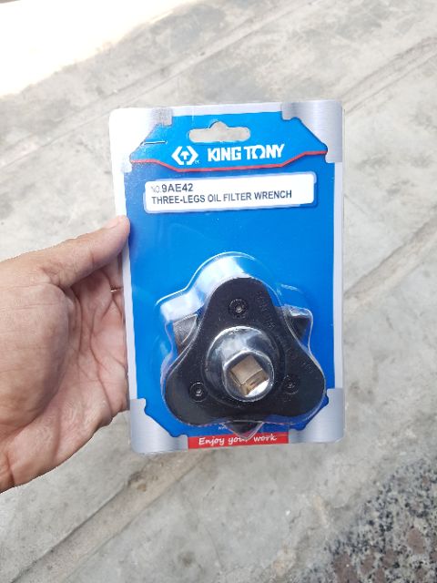 Cảo lọc dầu (nhớt) 3 chấu Kingtony 9AE42