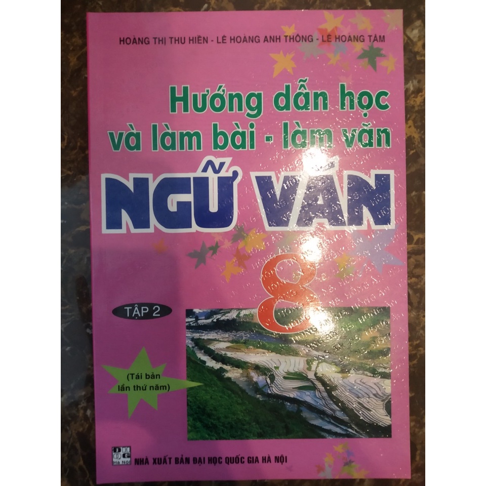 Sách - Hướng Dẫn Học Và Làm Bài Làm Văn Ngữ Văn 8 Tập 2