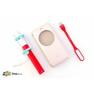 [Thanh Lý] Bộ quà tặng Itel sang chảnh, lịch lãm (Gậy tự sướng, bao da, đèn usb) [Free ship]
