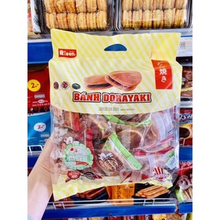 Bánh Dorayaki Doremon Mix vị khoai môn, đậu đỏ, trà xanh 350g